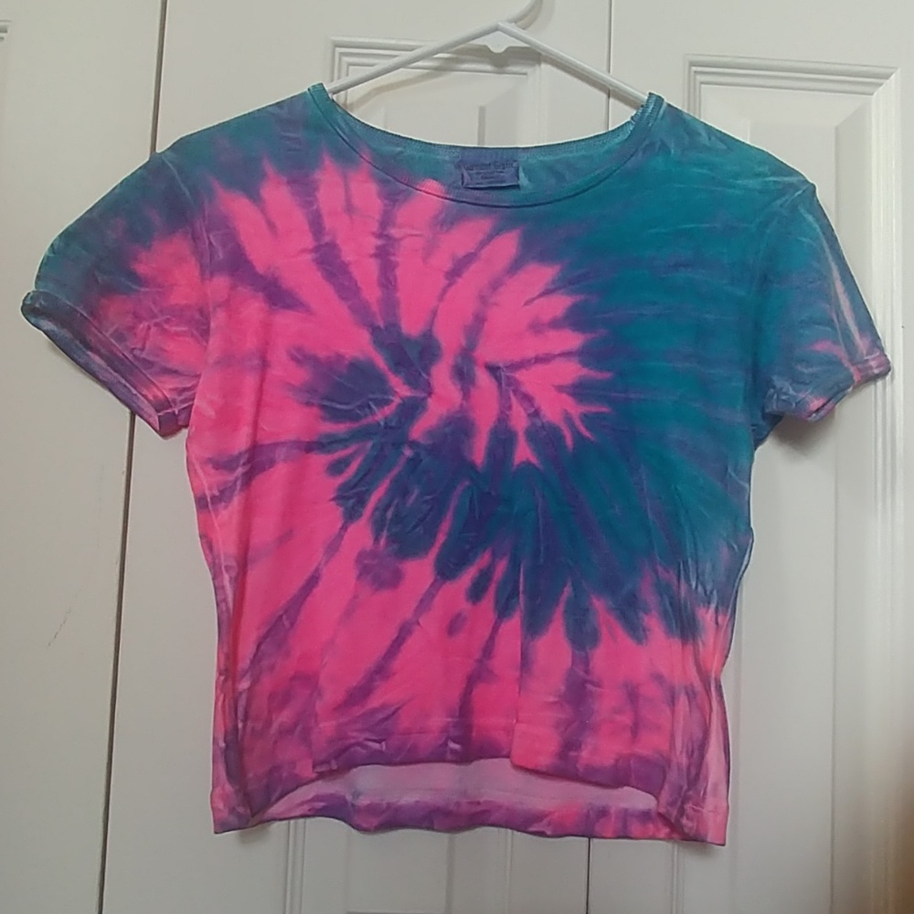 The dye crop top